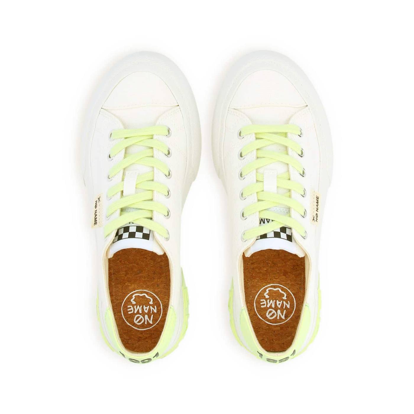 SNEAKER RESET W - TELA REC/FOX - BIANCO/LIME